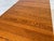 Wood Tom Seely Solid Oak Trestle Style Twin Leaf Extension Dining Table For Sale - Image 7 of 10