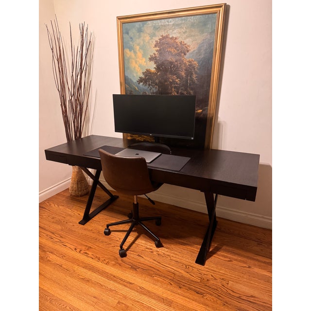 Contemporary Maxalto Max Desk, Designed by Antonio Citterio For Sale - Image 3 of 6