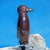 Modern 1980s Modern Brown Glazed Ceramic Penguin Sculpture, 13”h For Sale - Image 3 of 8