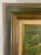 Wood Landscape Oil on Canvas Framed Painting Signed Artist Bowen For Sale - Image 7 of 12