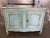 Robin's Egg Blue Antique French 19th C. Painted Buffet For Sale - Image 8 of 9