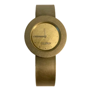 Eduardo Milieris Brushed Metal Two Tone Watch