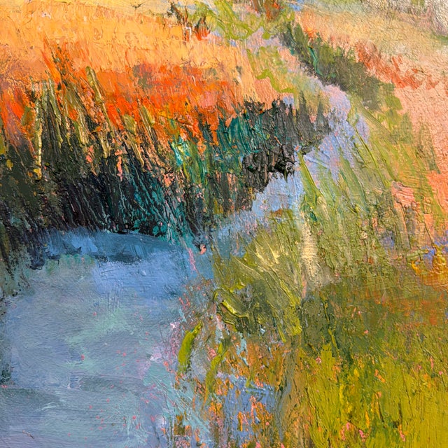 2020s Searching, Original Oil Painting by Julia Lawing For Sale - Image 5 of 7