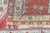 Vintage Medallion Brick Red Blue Cream Hand-Knotted Long Runner - 3’6” X 14’8” For Sale - Image 10 of 10