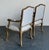 Vintage Louis XV Style Carved Wood Armchairs For Sale - Image 12 of 15