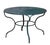 Antique Garden Table & Chairs, Set of 5 in Dark Green Patio For Sale - Image 9 of 15