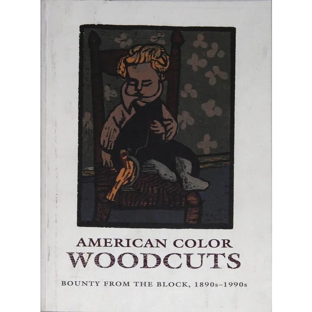 Contemporary 1993 James Watrous 'American Color Woodcuts: Bounty from the Block, 1890s-1990s' Brown Book For Sale - Image 3 of 3