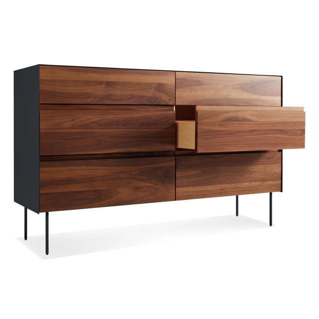 Contemporary Blu Dot Clad 6 Drawer Dresser For Sale - Image 3 of 4