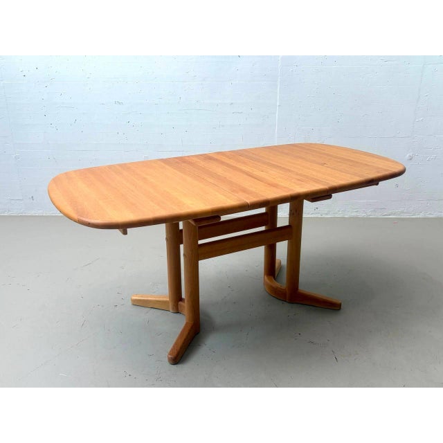 Danish Handcrafted Extendable Dining Table in Alder Wood, 1980s For Sale - Image 10 of 16