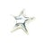 Authentic Tiffany & Co Estate Puffed Star Brooch Silver TIF740 Weight: 10.2 Grams Shape: Puffed Star Brooch Material:...