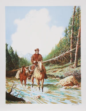 John Duillo, the Loner, Lithograph