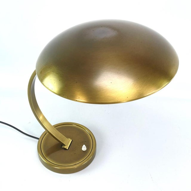 Art deco table lamp by kaiser leuchten design christian dell, 1960s the table lamp is an original designer classic from...