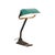 Art deco desk lamp—also known as a notary lamp or banker's lamp—manufactured by the belgian company erpé (model no. 52);...