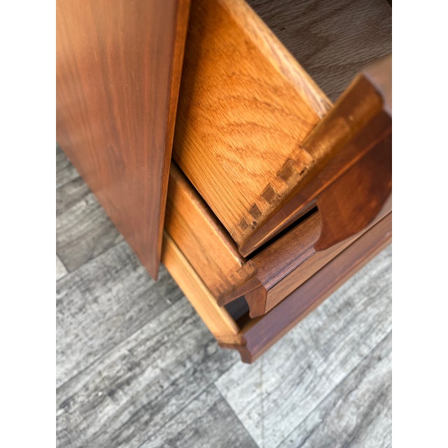 Fully Refinished Mid Century Modern 9 Drawers Dresser /Credenza by Lane Altavista Furniture. Circa 1960s For Sale - Image 11 of 18