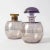 Czechoslovakian Amethyst Glass Vanity Set from Podbira, 1930s, in Good conditions. Designed 1920 to 1949 This piece is...