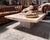 Well proportioned solid travertine coffee table from Italy. Top can be taken off for safe transportation