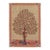 Golden Klimt Tree Loom Woven Tapestry - 176 X 126 Cm (5'9 X 4'2") - Requires Rod Size 3 For Sale