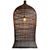 Auburn Wicker Fish Basket Pendant Light Large For Sale - Image 4 of 10