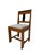 Art Deco Modernist Side Chair in Oak & Velvet from Jan Brunott, 1920s For Sale - Image 10 of 12