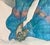 Printmaking Materials Rc Gorman Woman in Blue Blanket 1977 Framed Signed Lithograph For Sale - Image 7 of 10