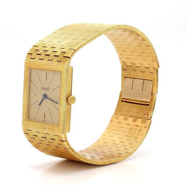 Piaget 1950s Piaget Gold Watch For Sale - Image 4 of 11