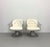 Russell Woodard Vintage Woodard Aluminum Swivel Lounge Chairs - Pair For Sale - Image 4 of 6