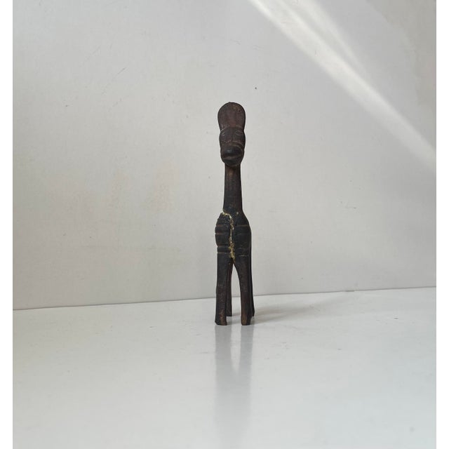 Mid-Century Naive Bankura Horse Figurine in Cast Iron, 1960s For Sale - Image 7 of 12