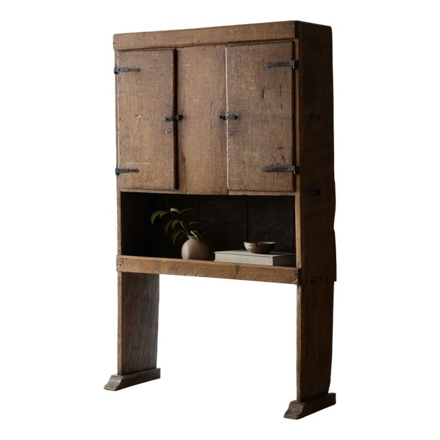 Spanish Oak Cabinet, 1600 For Sale