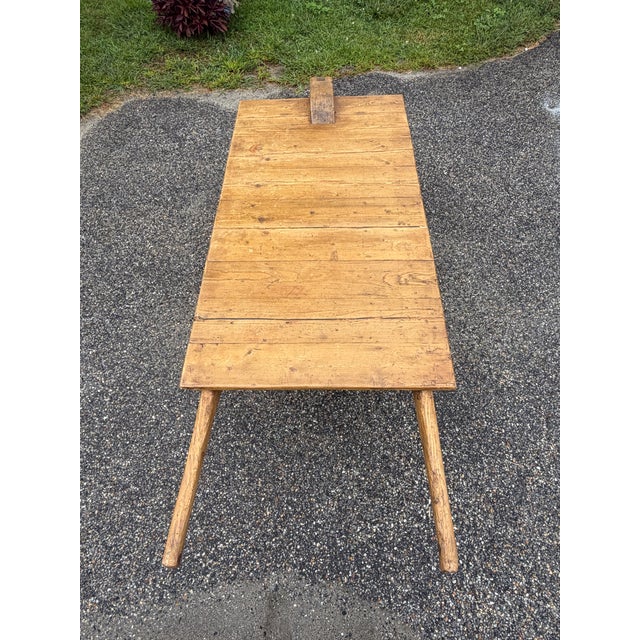 Rustic Antique Wheelbarrow Coffee Table For Sale - Image 3 of 10