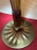 Tiffany Studios Antique 18" l.c. Tiffany Favrile Iridescent Trumpet Vase With Tiffany Furnaces Bronze Base For Sale - Image 4 of 12