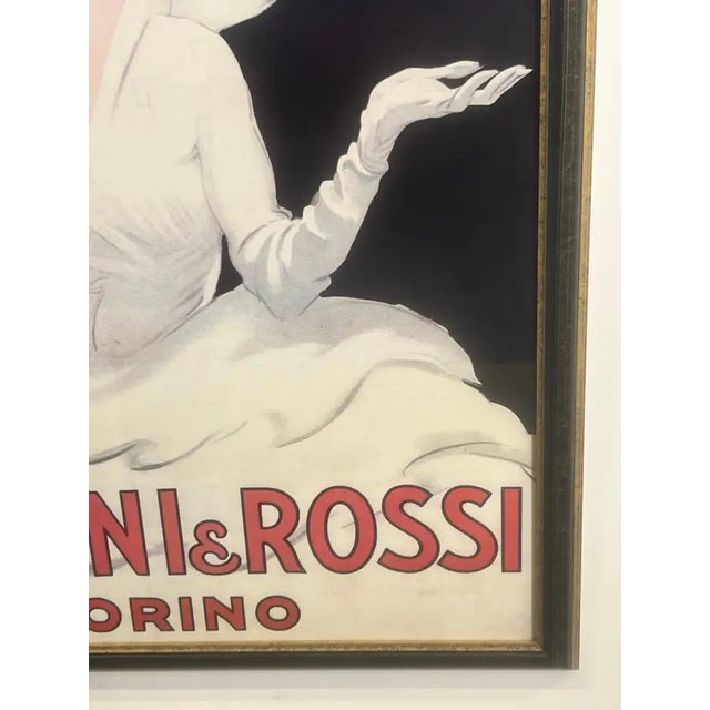 Marcello Dudovich Vermouth Bianco Martini & Rossi, Torino Poster, Framed For Sale - Image 11 of 15