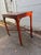 English Vintage Georgian Style Chippendale Style Mahogany Tray Top Side Table. For Sale - Image 3 of 8