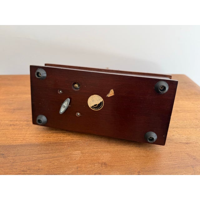Mid 20th Century Nautical Music Box With Animated Sailboat For Sale - Image 10 of 11