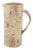 European Studio Potter Stoneware Pitcher with Rustic Glaze, 1980s For Sale