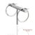 18k 750 Solid White Gold in and Out Natural Diamond Hoop Earrings, Pair For Sale - Image 9 of 13