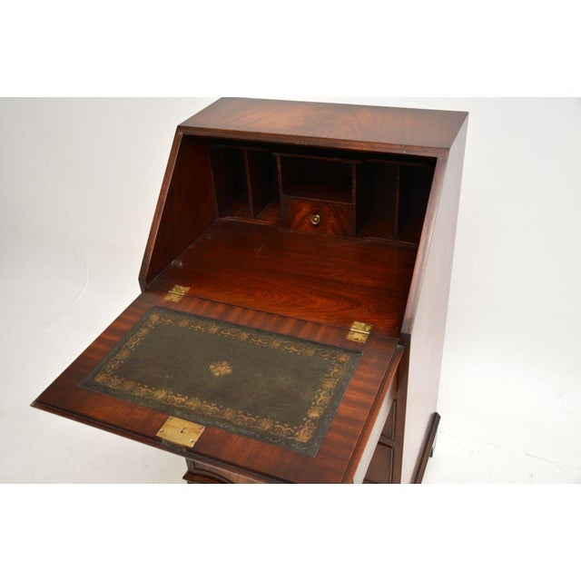 Vintage Georgian Secretaire, 1950s For Sale - Image 3 of 11