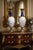 Metal 1850s Sevres Louis XVI Blue Bronze Porcelain Vases - Pair For Sale - Image 7 of 18