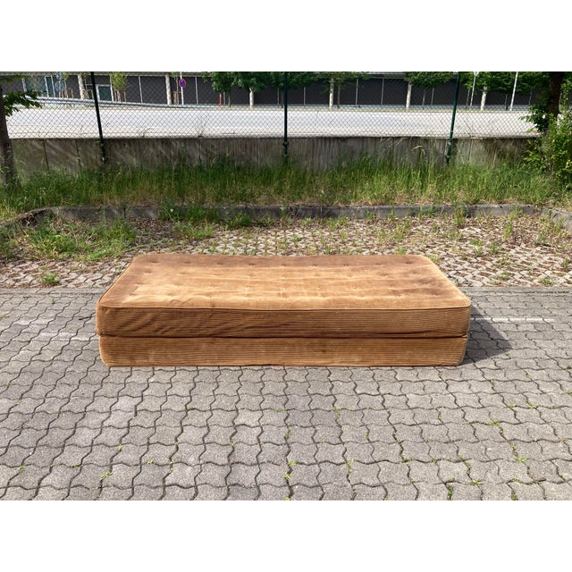 Vintage Brown Daybed Sofa, 1970s For Sale - Image 13 of 17