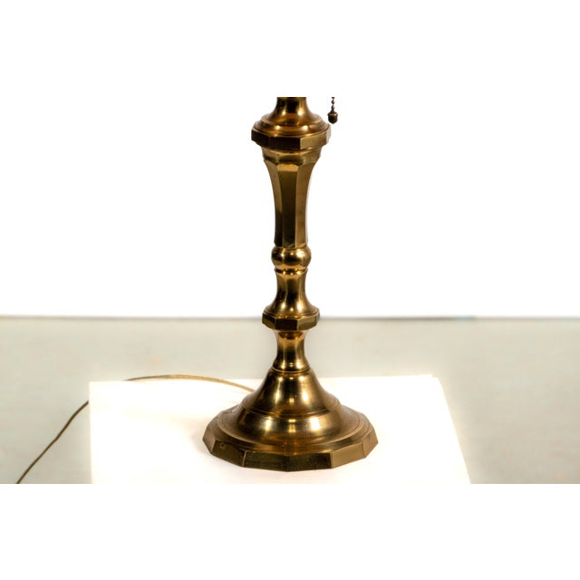 Mid-Century Brass Table Lamp, 1970s For Sale - Image 6 of 8