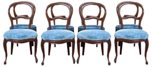 Set of Louis Philippe Chairs