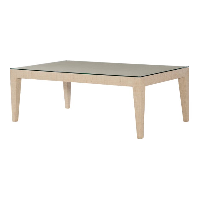 Century Furniture Santa Rosa Cocktail Table - Natural For Sale