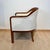 Wood Biedermeier Bergege Chair in Walnut & Creme Velvet, Austria, 1840s For Sale - Image 7 of 18