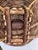 Vintage French Folk Art Adirondack Style Grapevine Gathering Basket With Double Handles, Mid-Century Rustic Market Basket 24” Wide For Sale - Image 14 of 18