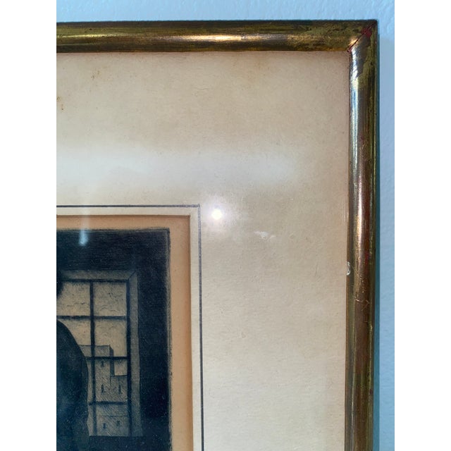 Figurative Miguel Hernandez Urban Latin American Artist Original Signed Etching For Sale - Image 3 of 8