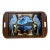 Vintage Brazilian Tray With Butterfly Wing Mosaic and Parrots For Sale
