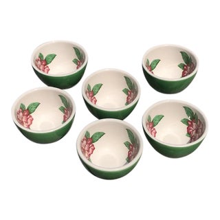 The Greenbrier Vintage Soup / Fruit / Dessert Porcelain Cups - Set of 6 For Sale