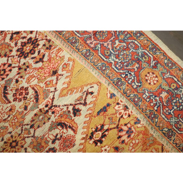 An early 20th Century square size colorful Sultanabad mahal rug Details rug no. 8265 size 8' 9" x 10' (267 x 305 cm) In...