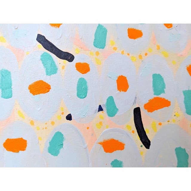 Peter Healy "Bouquet" Contemporary Colorful Vibrant Abstract Geometric Painting, 2023 For Sale - Image 9 of 10