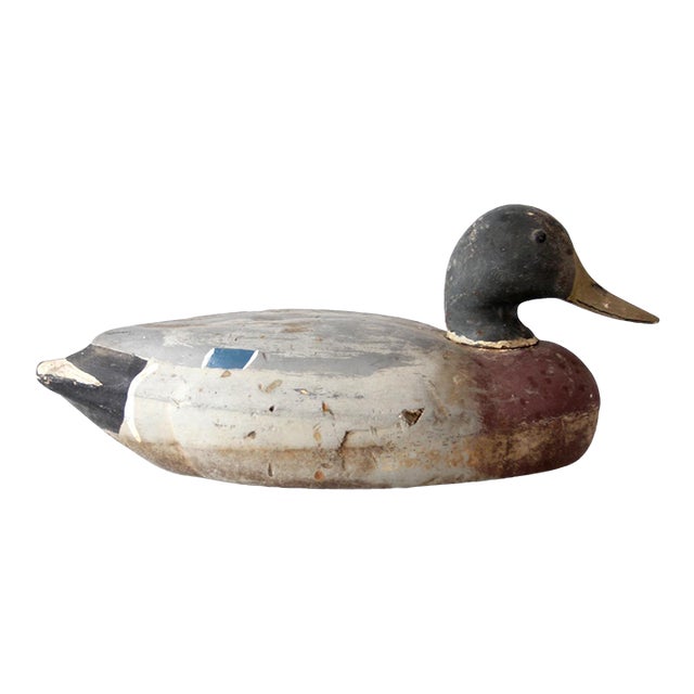 Vintage Mallard Duck Decoy by Decoys Unlimited For Sale