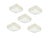 Vintage Plastic Cnosso Wall Lights by A. Mangiarotti for Artemide, 1969, Set of 5 For Sale - Image 12 of 12